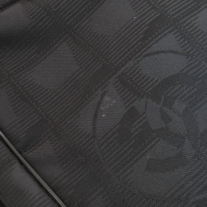 CHANEL New Travel Line Gold Hardware Shoulder Bag Nylon jacquard Ladies [Used]