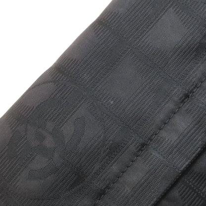 CHANEL New Travel Line Gold Hardware Shoulder Bag Nylon jacquard Ladies [Used]