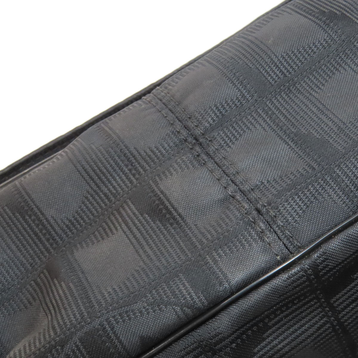 CHANEL New Travel Line Gold Hardware Shoulder Bag Nylon jacquard Ladies [Used]