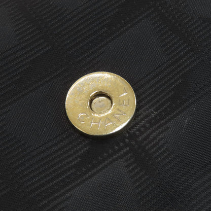 CHANEL New Travel Line Gold Hardware Shoulder Bag Nylon jacquard Ladies [Used]