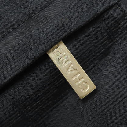 CHANEL New Travel Line Gold Hardware Shoulder Bag Nylon jacquard Ladies [Used]