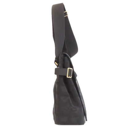 CHANEL New Travel Line Gold Hardware Shoulder Bag Nylon jacquard Ladies [Used]