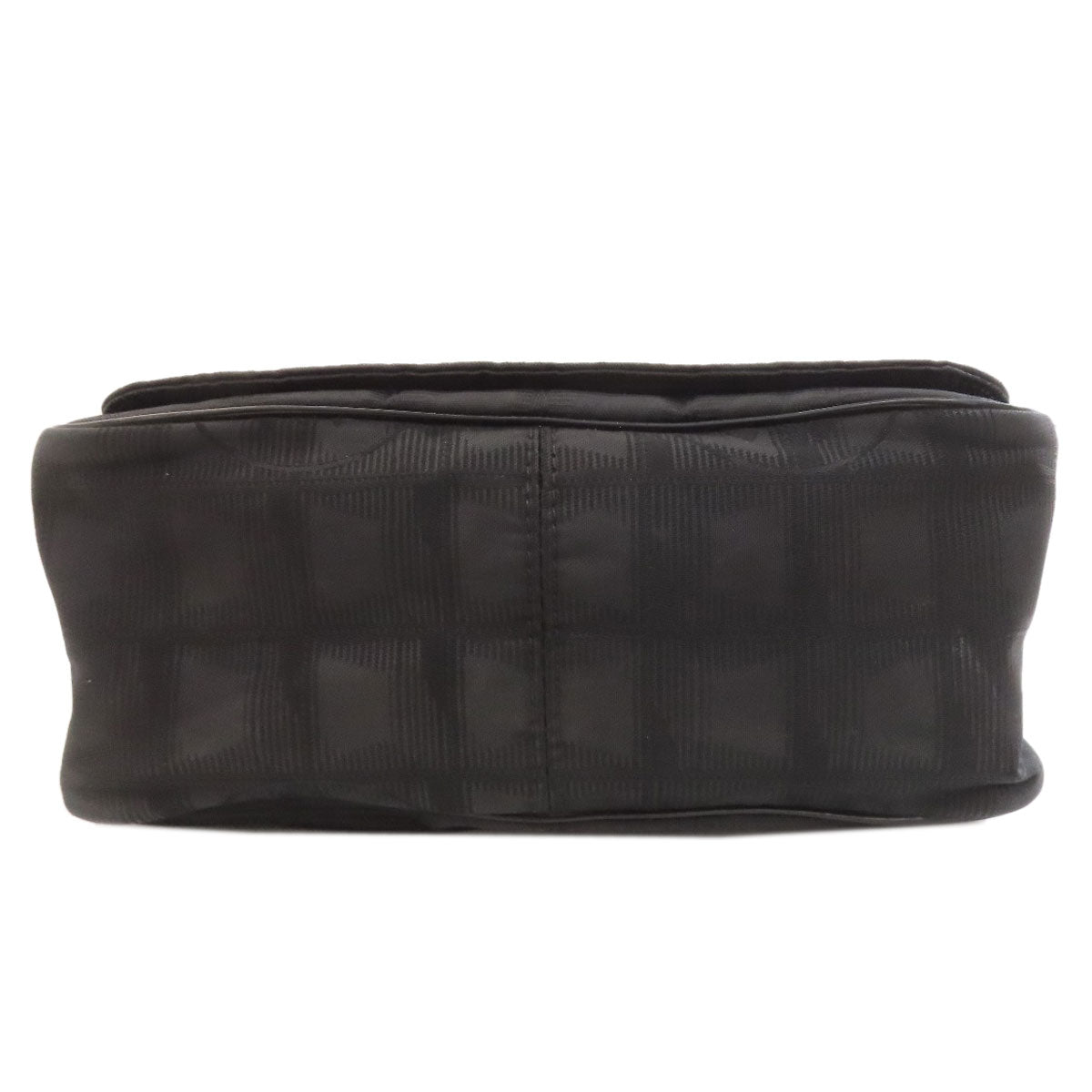 CHANEL New Travel Line Gold Hardware Shoulder Bag Nylon jacquard Ladies [Used]