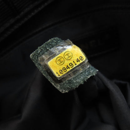 CHANEL New Travel Line Gold Hardware Shoulder Bag Nylon jacquard Ladies [Used]