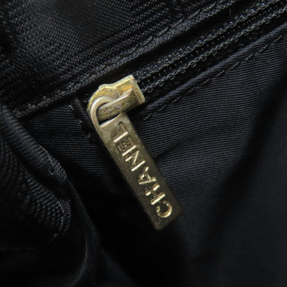 CHANEL New Travel Line Gold Hardware Shoulder Bag Nylon jacquard Ladies [Used]
