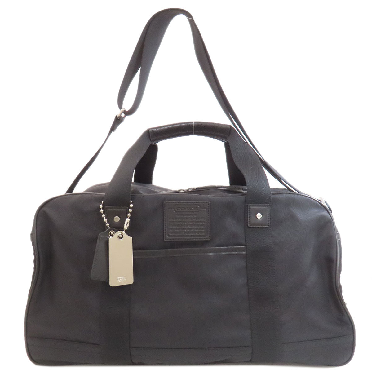 COACH F70504 2-way gym bag Boston bag Nylon mens [Used]