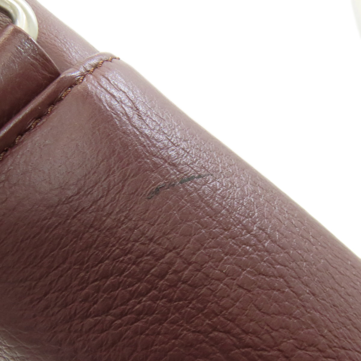 Dunhill logo Shoulder Bag Leather mens [Used]