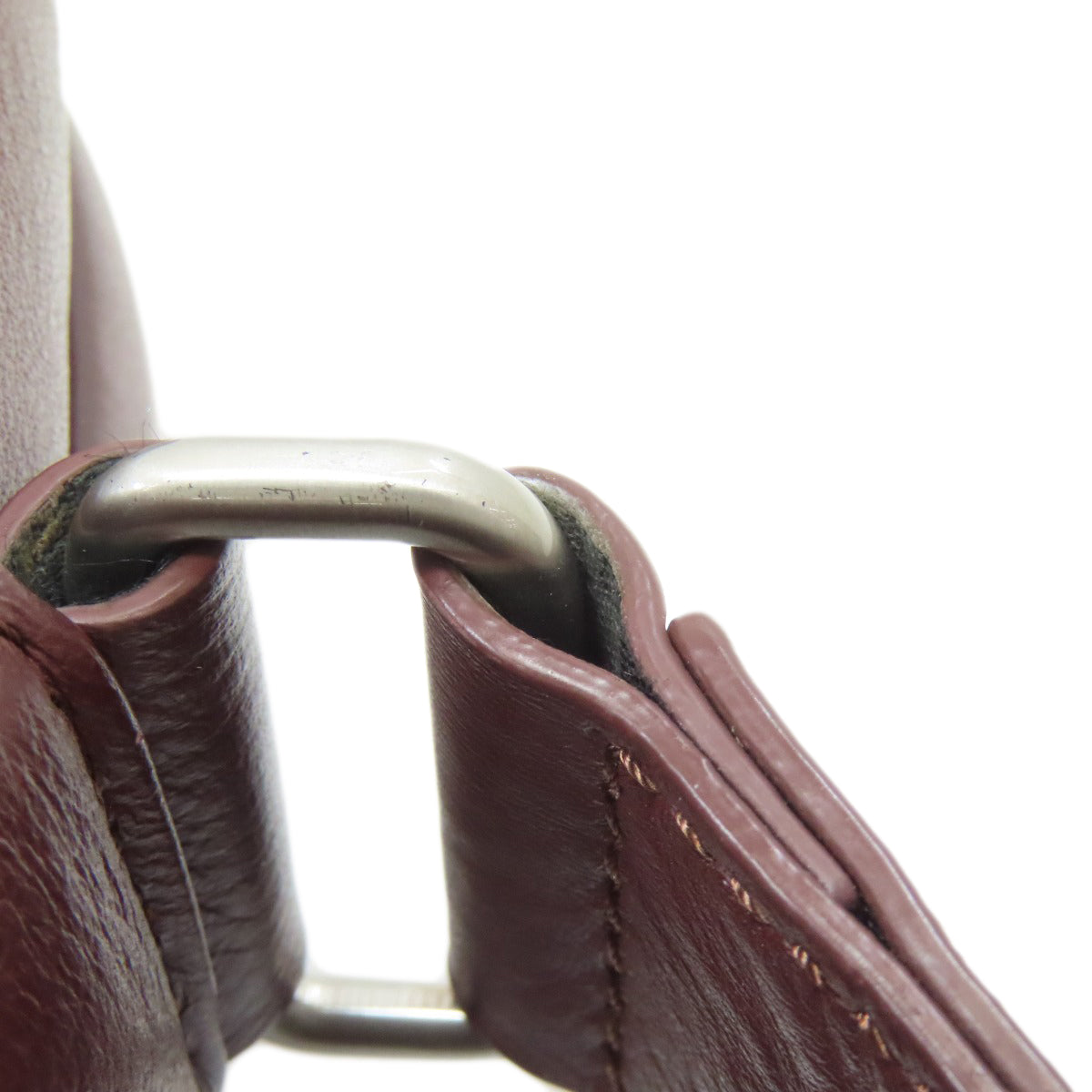Dunhill logo Shoulder Bag Leather mens [Used]