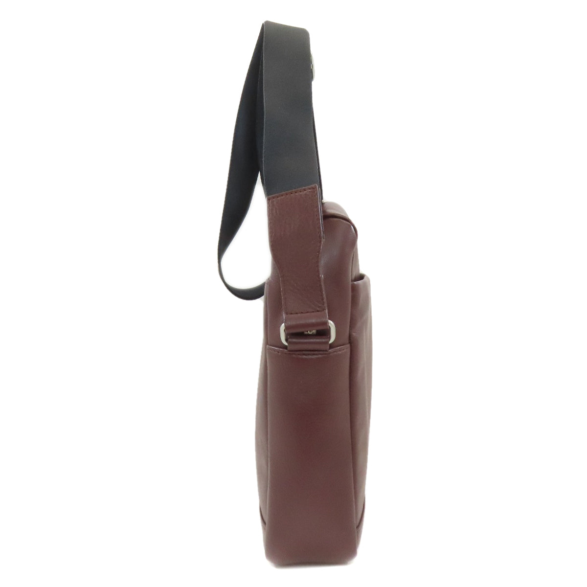 Dunhill logo Shoulder Bag Leather mens [Used]