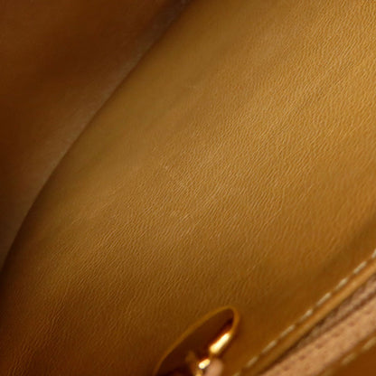 CHANEL Medallion GoldHardware Tote Bag Grained Calfskin Skin Ladies [Used]