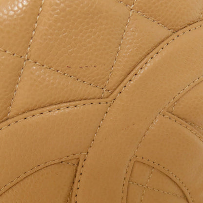 CHANEL Medallion GoldHardware Tote Bag Grained Calfskin Skin Ladies [Used]