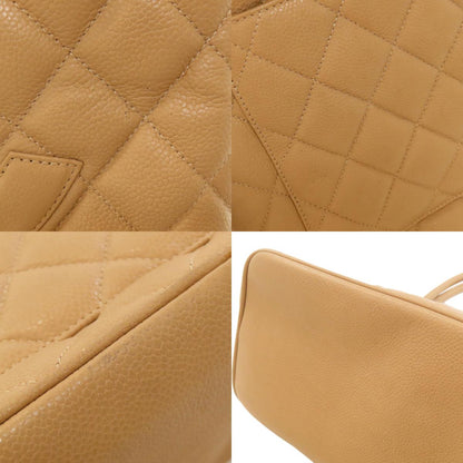 CHANEL Medallion GoldHardware Tote Bag Grained Calfskin Skin Ladies [Used]