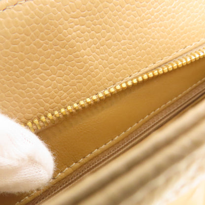 CHANEL Medallion GoldHardware Tote Bag Grained Calfskin Skin Ladies [Used]