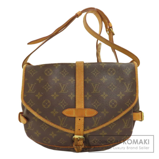 LOUIS VUITTON M42256 Saumur 30 Shoulder Bag Monogram canvas Ladies [Used]