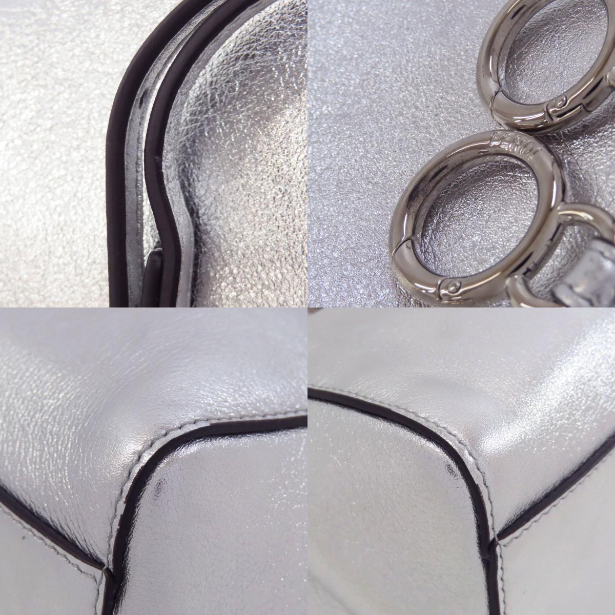 FENDI Peekaboo Mini 2WAY Handbag Calf Ladies [Used]