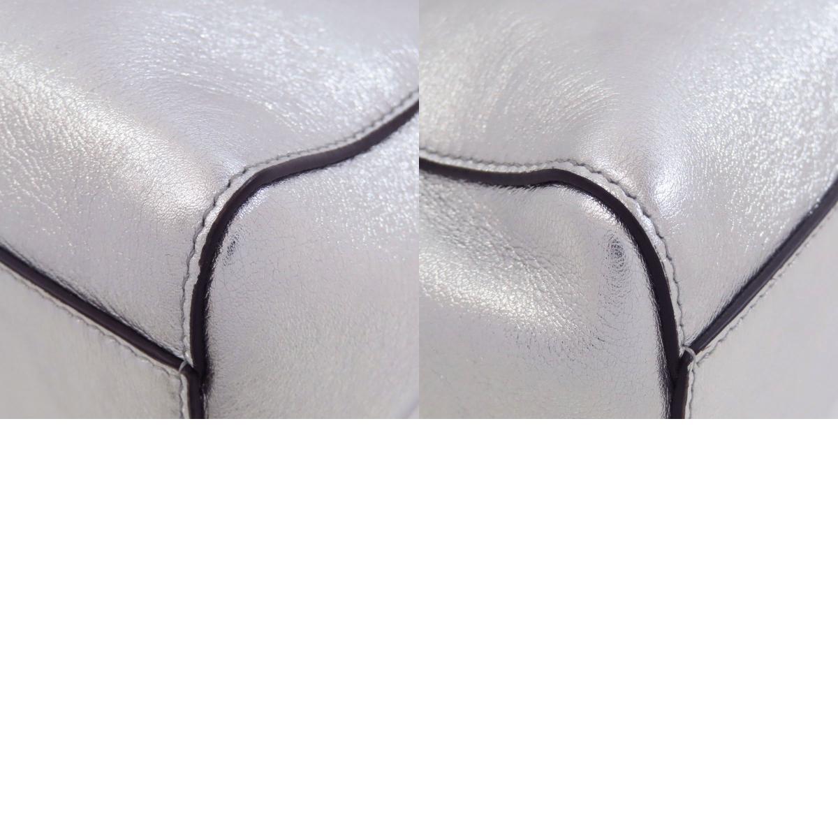 FENDI Peekaboo Mini 2WAY Handbag Calf Ladies [Used]