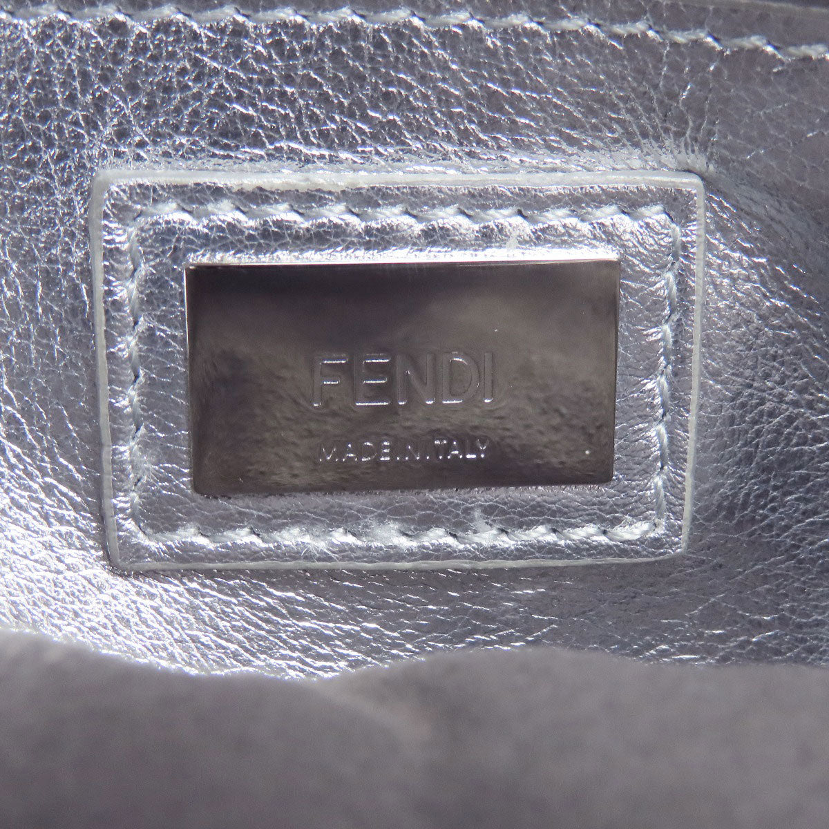 FENDI Peekaboo Mini 2WAY Handbag Calf Ladies [Used]