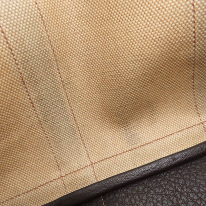 HERMES Garden Party TPM Maron SilverHardware Tote Bag Tower ash Ladies [Used]