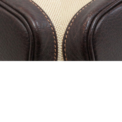 HERMES Garden Party TPM Maron SilverHardware Tote Bag Tower ash Ladies [Used]