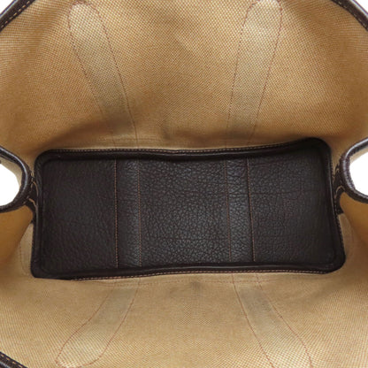 HERMES Garden Party TPM Maron SilverHardware Tote Bag Tower ash Ladies [Used]