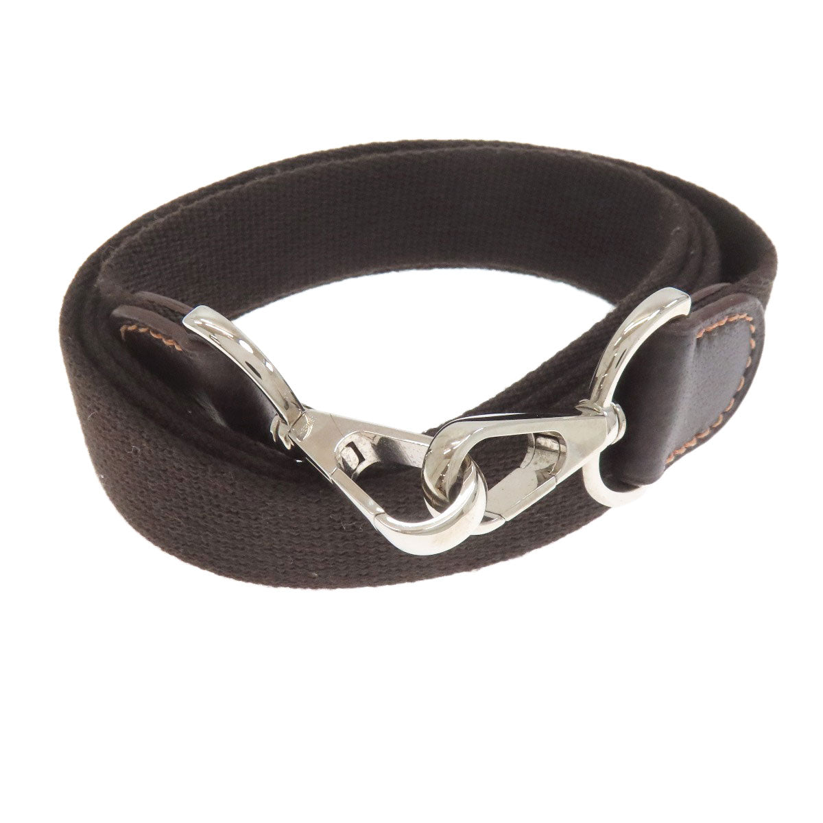 HERMES Garden Party TPM Maron SilverHardware Tote Bag Tower ash Ladies [Used]