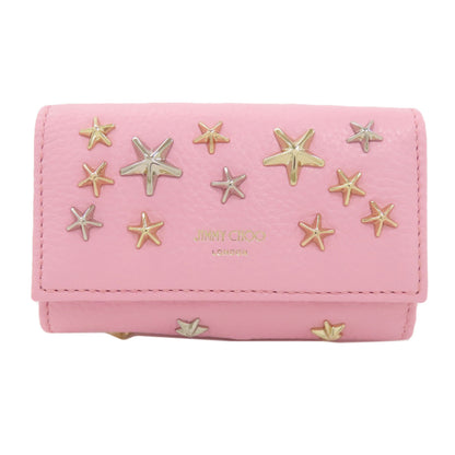Jimmy Choo Star motif key holder Leather Ladies [Used]