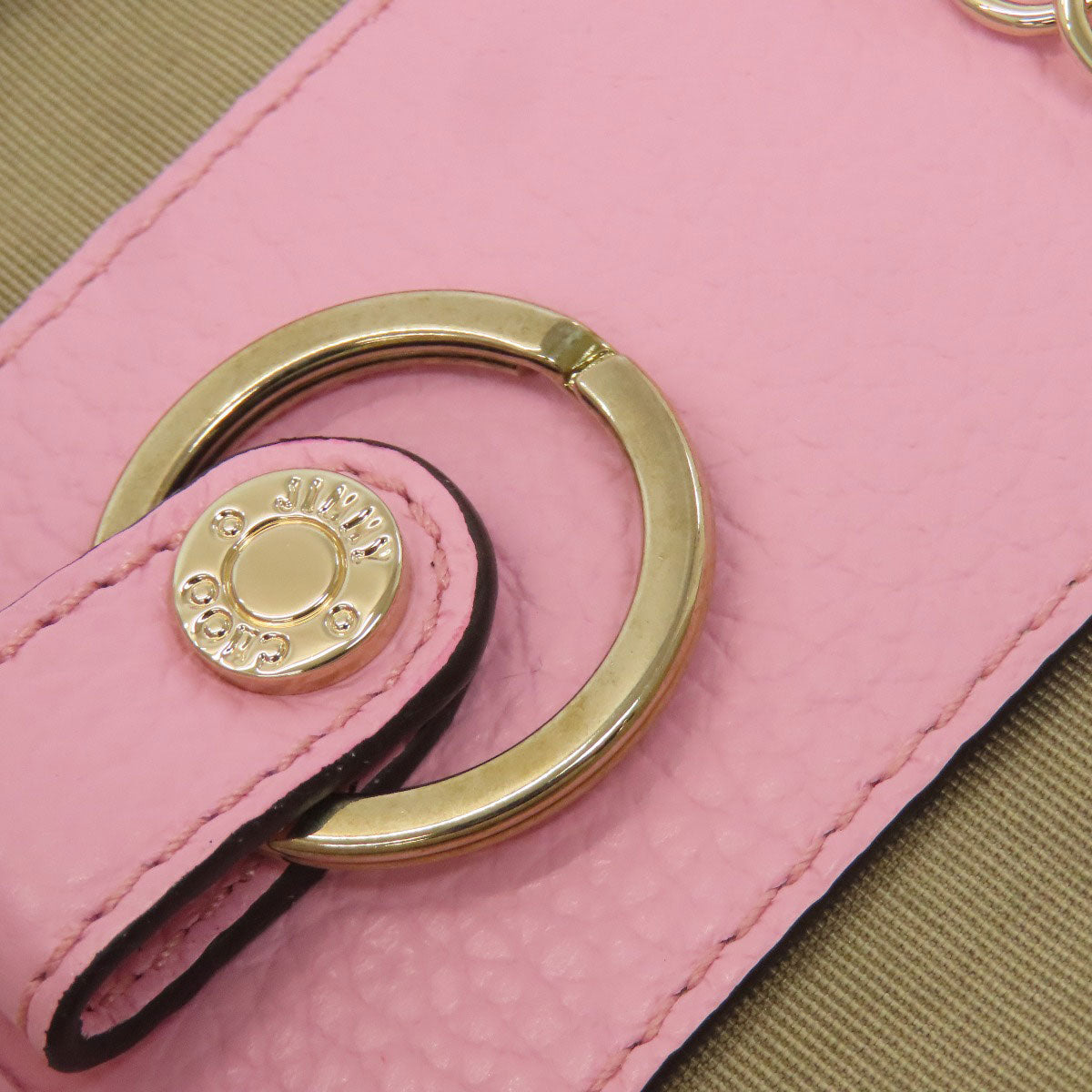Jimmy Choo Star motif key holder Leather Ladies [Used]