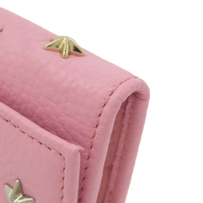 Jimmy Choo Star motif key holder Leather Ladies [Used]