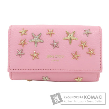 Jimmy Choo Star motif key holder Leather Ladies [Used]