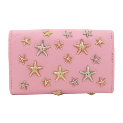 Jimmy Choo Star motif key holder Leather Ladies [Used]