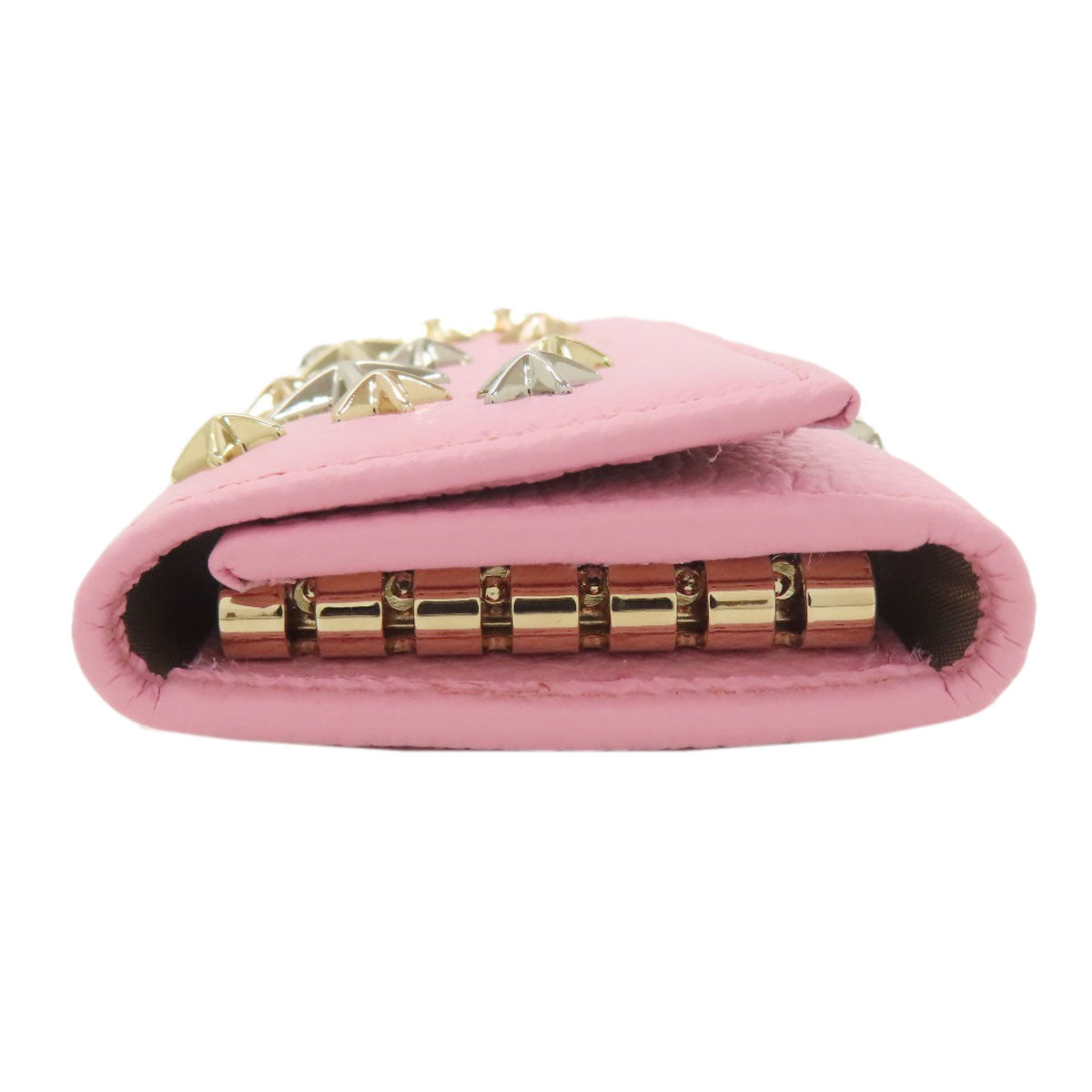 Jimmy Choo Star motif key holder Leather Ladies [Used]