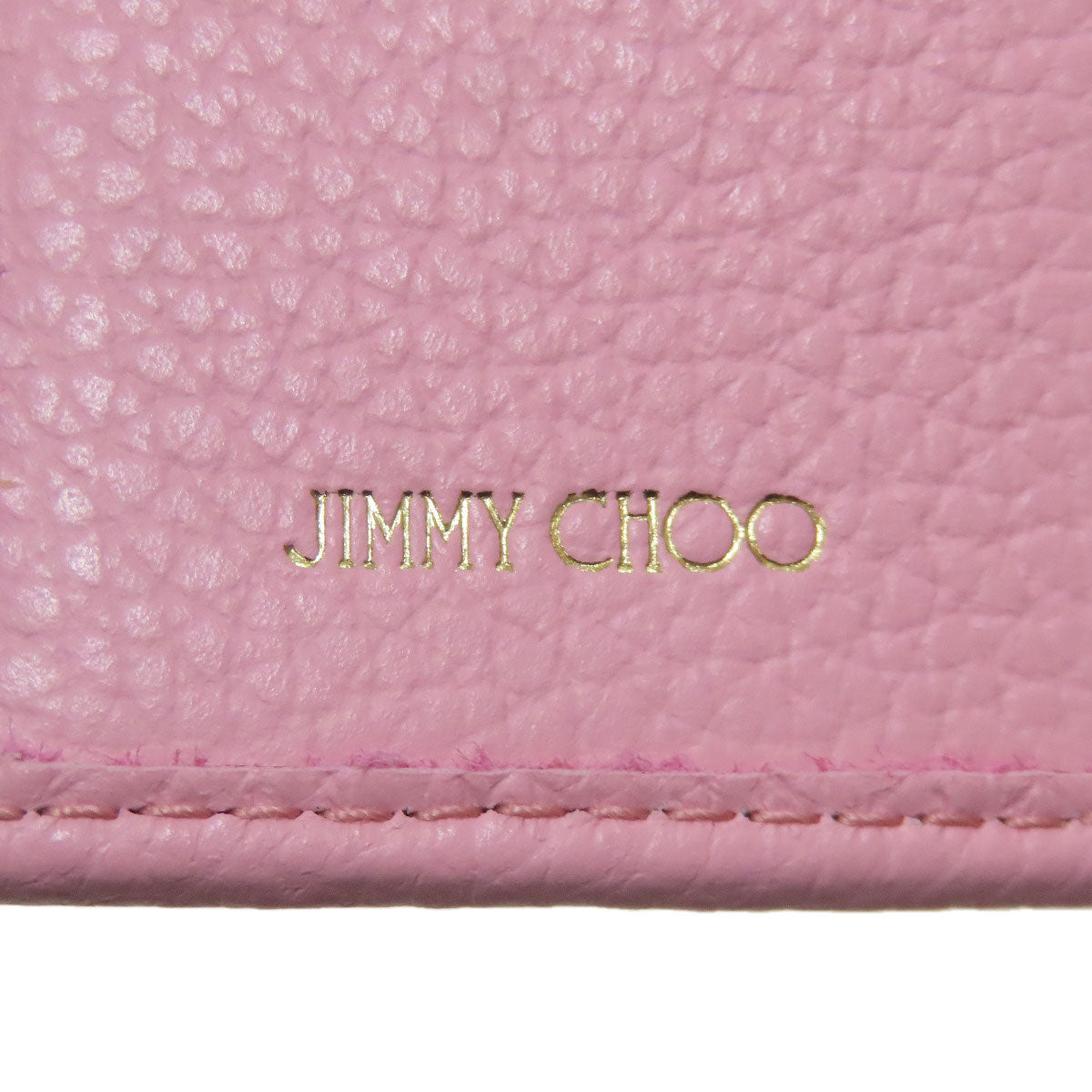 Jimmy Choo Star motif key holder Leather Ladies [Used]