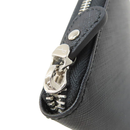 Salvatore Ferragamo GanciniHardware Long wallet (with coin pocket) Leather Ladies [Used]