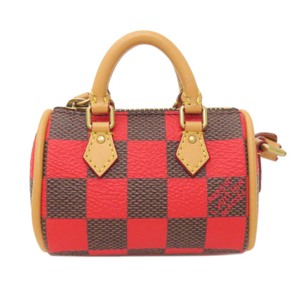 LOUIS VUITTON M01692 Damier Pop Mini Speedy Pouch Accessory pouch Damier canvas Ladies [Used]