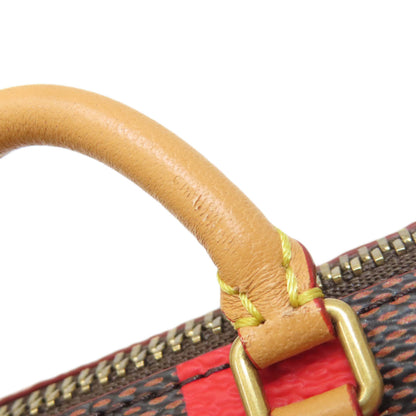 LOUIS VUITTON M01692 Damier Pop Mini Speedy Pouch Accessory pouch Damier canvas Ladies [Used]