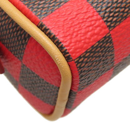 LOUIS VUITTON M01692 Damier Pop Mini Speedy Pouch Accessory pouch Damier canvas Ladies [Used]