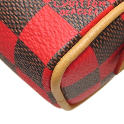 LOUIS VUITTON M01692 Damier Pop Mini Speedy Pouch Accessory pouch Damier canvas Ladies [Used]
