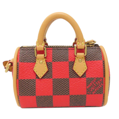 LOUIS VUITTON M01692 Damier Pop Mini Speedy Pouch Accessory pouch Damier canvas Ladies [Used]