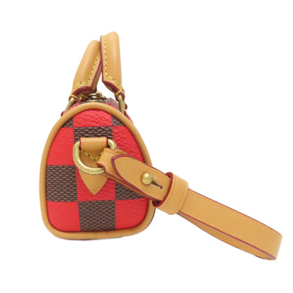 LOUIS VUITTON M01692 Damier Pop Mini Speedy Pouch Accessory pouch Damier canvas Ladies [Used]