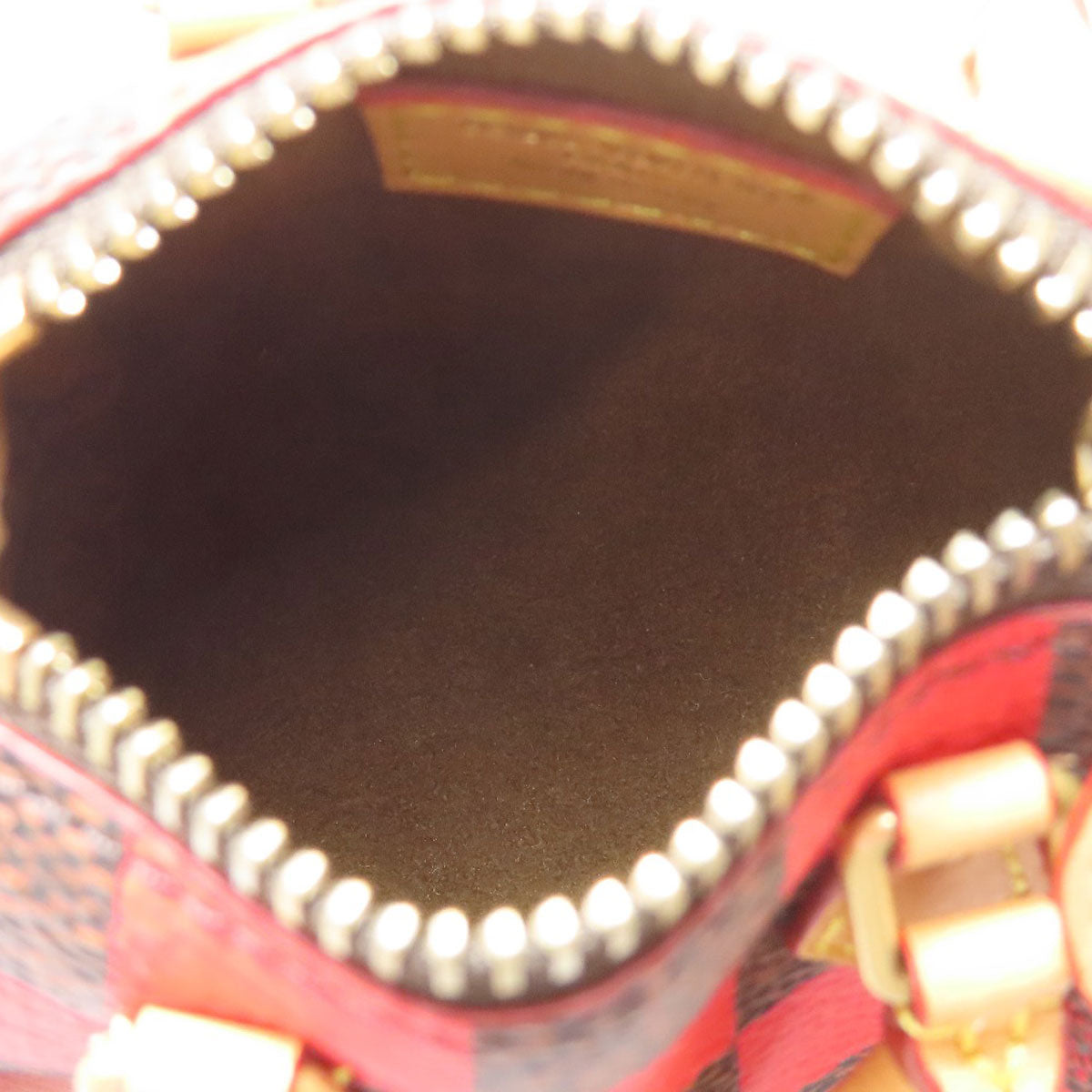 LOUIS VUITTON M01692 Damier Pop Mini Speedy Pouch Accessory pouch Damier canvas Ladies [Used]