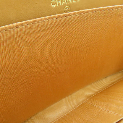 CHANEL COCO Mark Goal Hardware Long wallet (with coin pocket) Grained Calfskin Skin Ladies [Used]