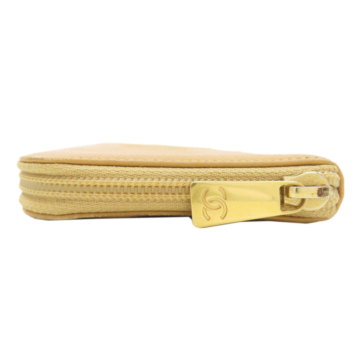 CHANEL COCO Mark Goal Hardware Long wallet (with coin pocket) Grained Calfskin Skin Ladies [Used]