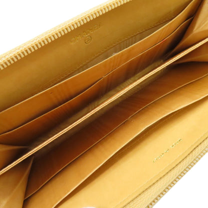 CHANEL COCO Mark Goal Hardware Long wallet (with coin pocket) Grained Calfskin Skin Ladies [Used]