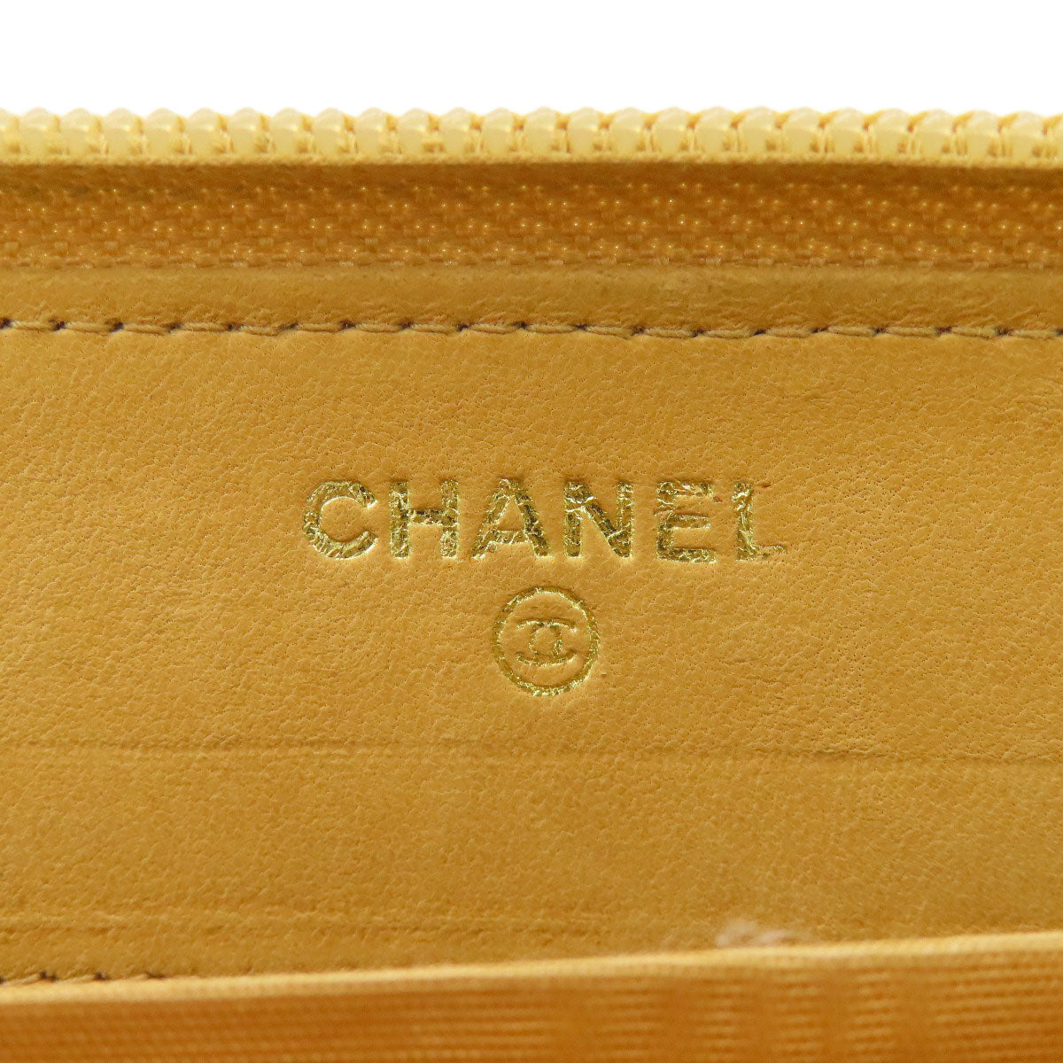CHANEL COCO Mark Goal Hardware Long wallet (with coin pocket) Grained Calfskin Skin Ladies [Used]