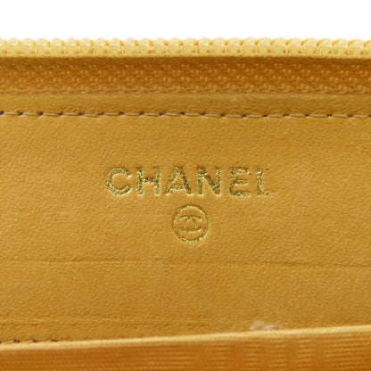 CHANEL COCO Mark Goal Hardware Long wallet (with coin pocket) Grained Calfskin Skin Ladies [Used]