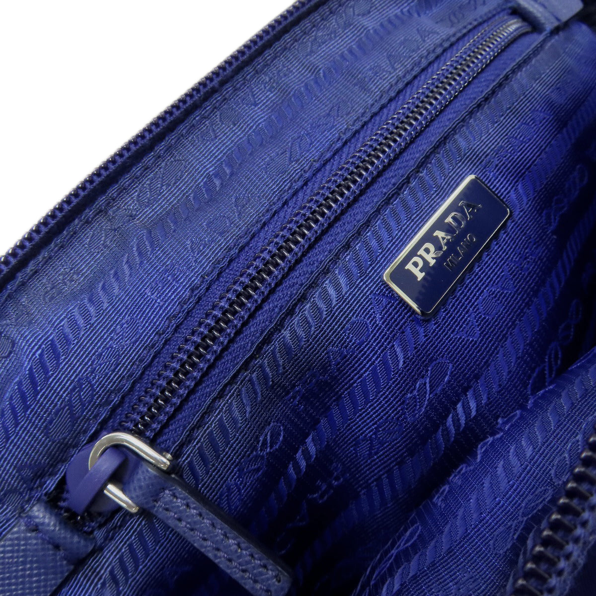 PRADA Logo Hardware Cosmetics Pouch Nylon Ladies [Used]