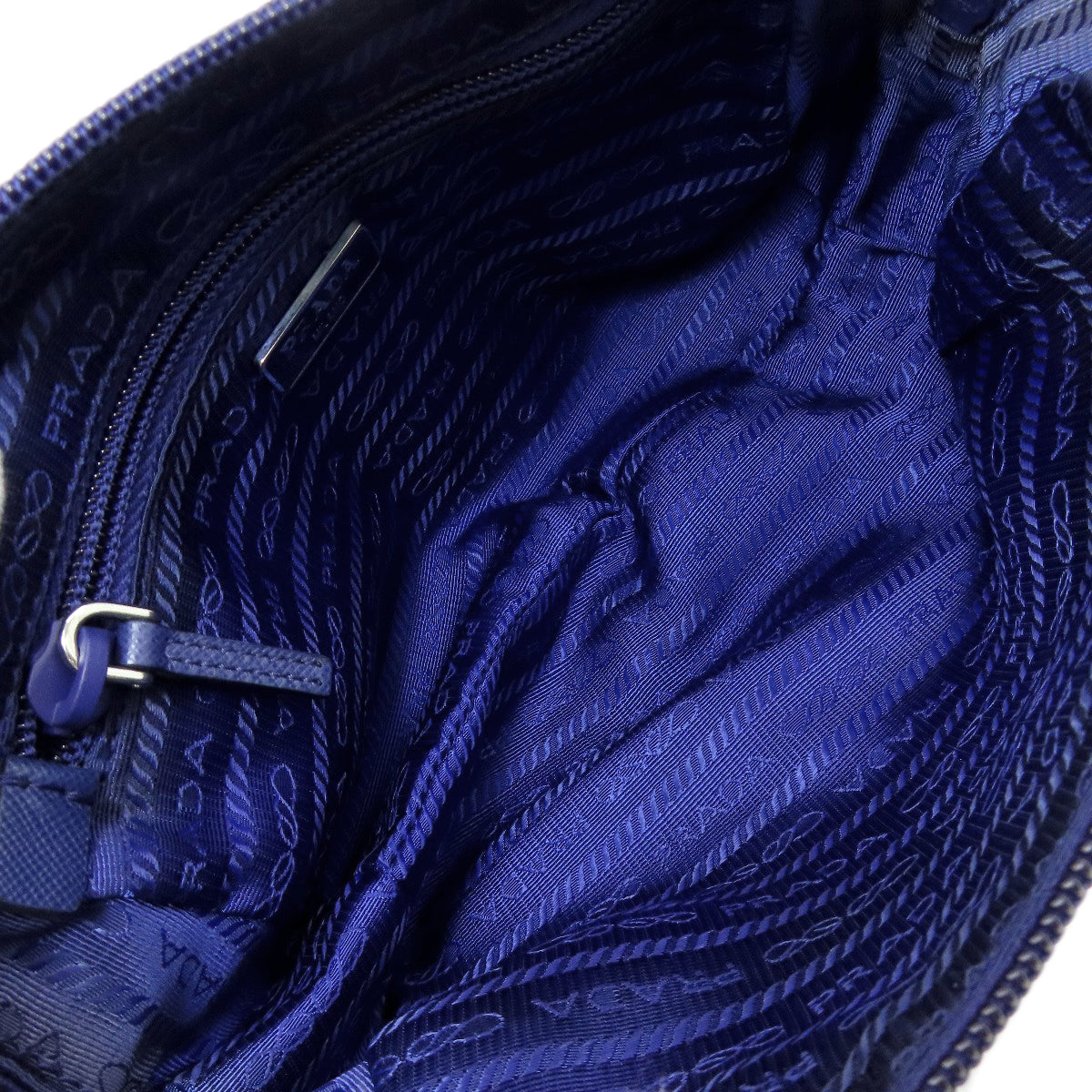 PRADA Logo Hardware Cosmetics Pouch Nylon Ladies [Used]