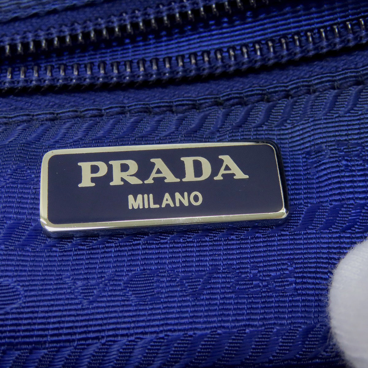 PRADA Logo Hardware Cosmetics Pouch Nylon Ladies [Used]