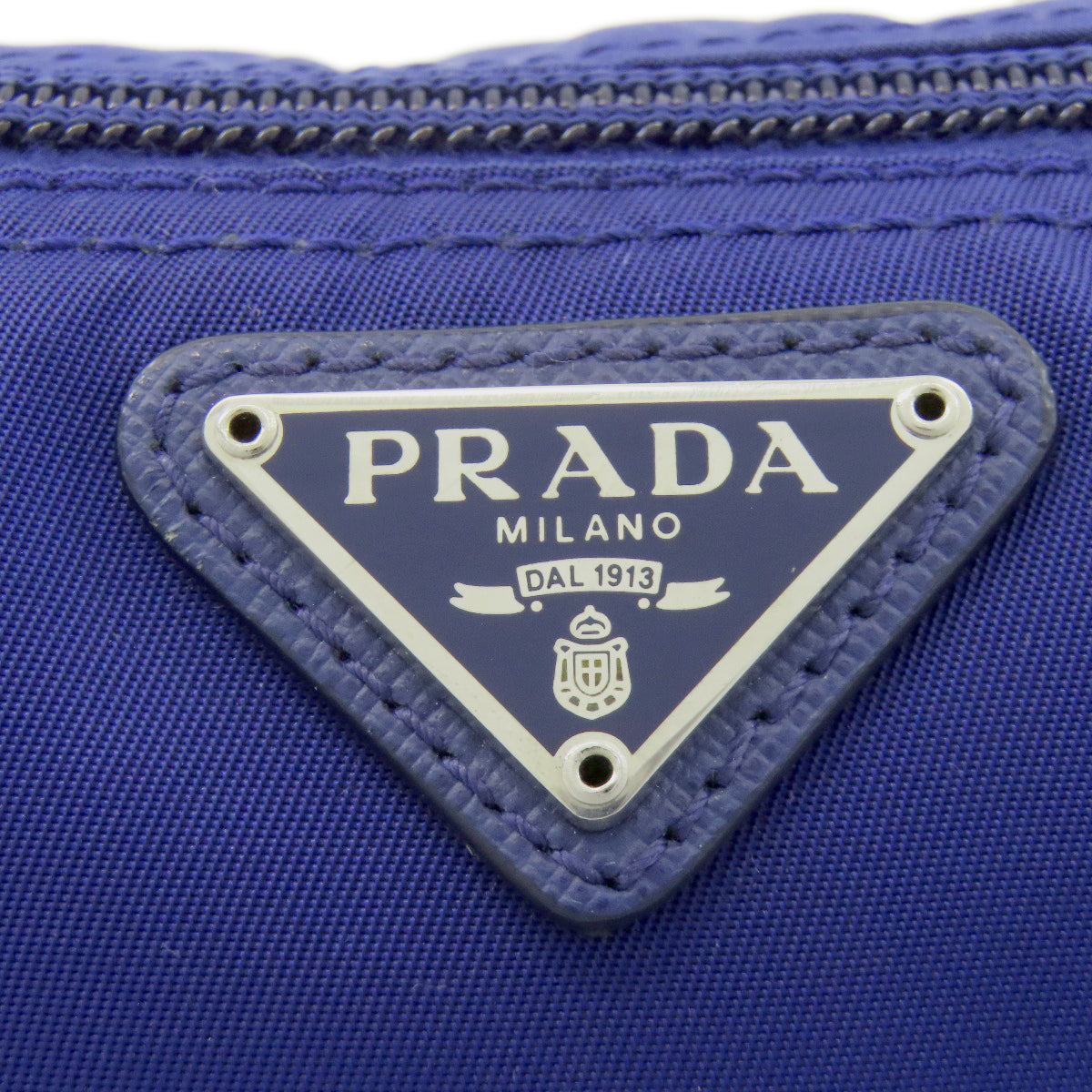 PRADA Logo Hardware Cosmetics Pouch Nylon Ladies [Used]
