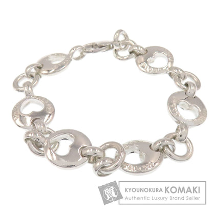 TIFFANY&Co. pierced heart Bracelet Silver Ladies [Used]